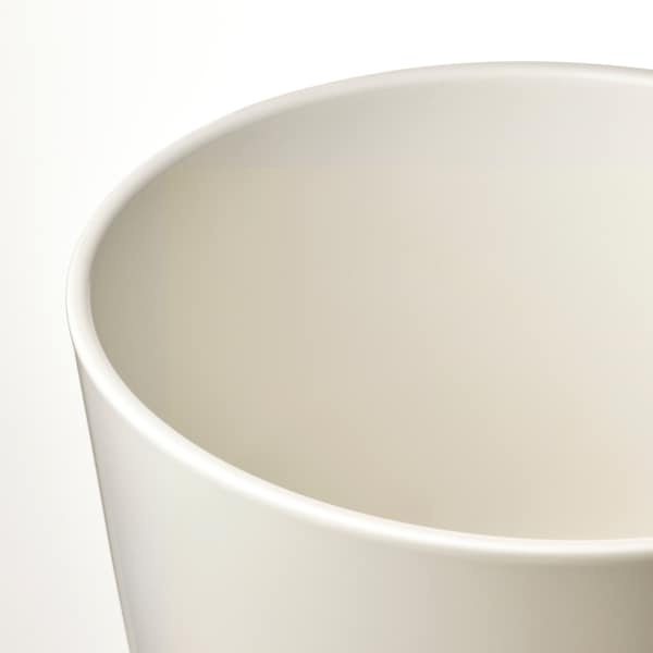 IKEA SOJABÖNA plant pot, white, 9 ½ in, Ikea Ireland | 4736QEOIR