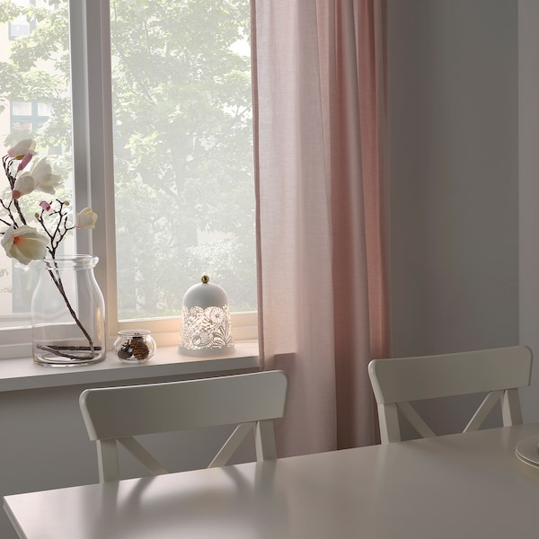 IKEA SOLSKUR LED table lamp, white/brass color, Ikea Ireland | 5734AUHRG
