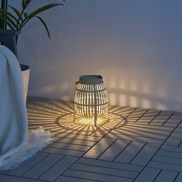 IKEA SOLVINDEN LED table lamp, battery operated/outdoor, 9 1/2 in, Ikea Ireland | 4892BFUIQ