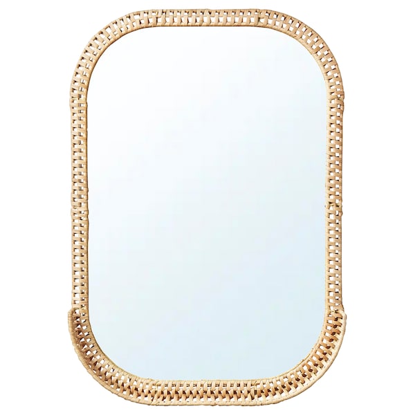 IKEA SOMMARBO mirror, rattan, 20 7/8x29 7/8 in, Ikea Ireland | 1072SJDQG
