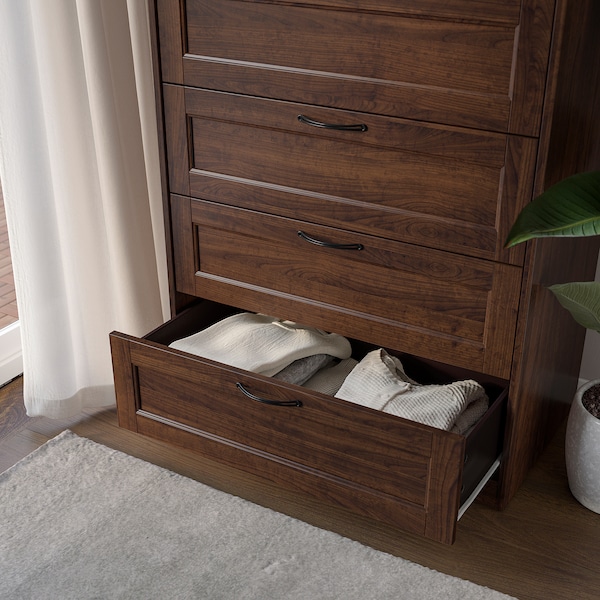 IKEA SONGESAND 4-drawer chest Dark Brown, Ikea Ireland | 8596UGYAV