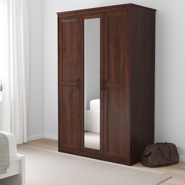 IKEA SONGESAND Wardrobe, 47 1/8x23 5/8x75 1/4 in Brown, Ikea Ireland | 9186OSBXA