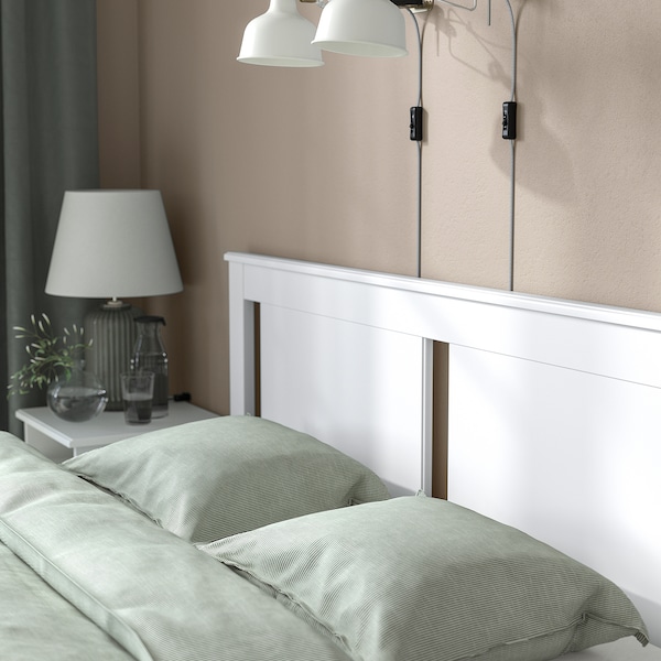 IKEA SONGESAND bed frame, Full/Double White / Luröy, Ikea Ireland | 6498WAGVZ
