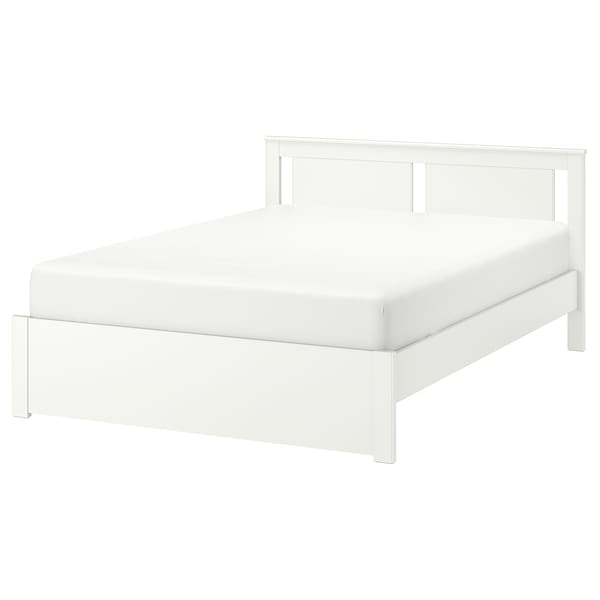 IKEA SONGESAND bed frame, Full/Double White / Luröy, Ikea Ireland | 6498WAGVZ