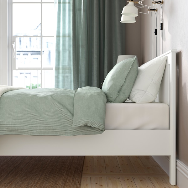 IKEA SONGESAND bed frame, Queen White, Ikea Ireland | 6089ULBPV