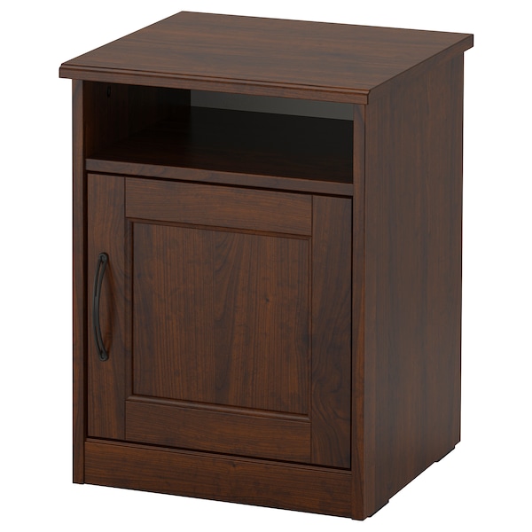 IKEA SONGESAND nightstand, 16 1/2x15 3/4 in Brown, Ikea Ireland | 6408AFJKI