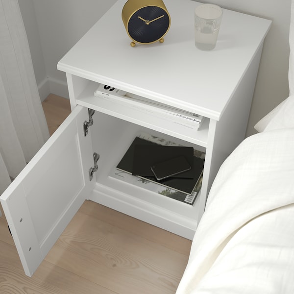 IKEA SONGESAND nightstand, 16 1/2x15 3/4 in White, Ikea Ireland | 4791ORQPS