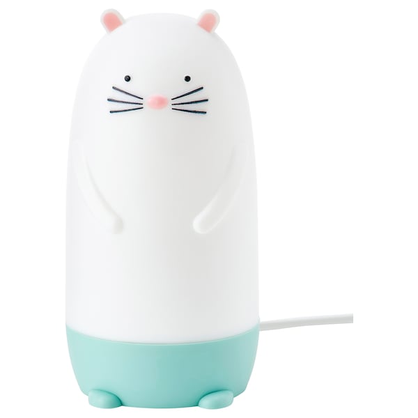 IKEA SPIKEN LED night light, otter-shaped multicolor, 5 in, Ikea Ireland | 3796KPTVS