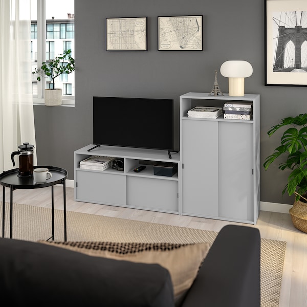 IKEA SPIKSMED TV storage combination, 61 3/4x12 5/8x38 1/4 in, Ikea Ireland | 6718UVYIW