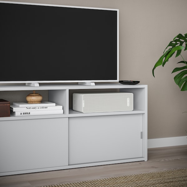 IKEA SPIKSMED TV unit, light gray, 38 1/4x12 5/8 in, Ikea Ireland | 4172IKBRY