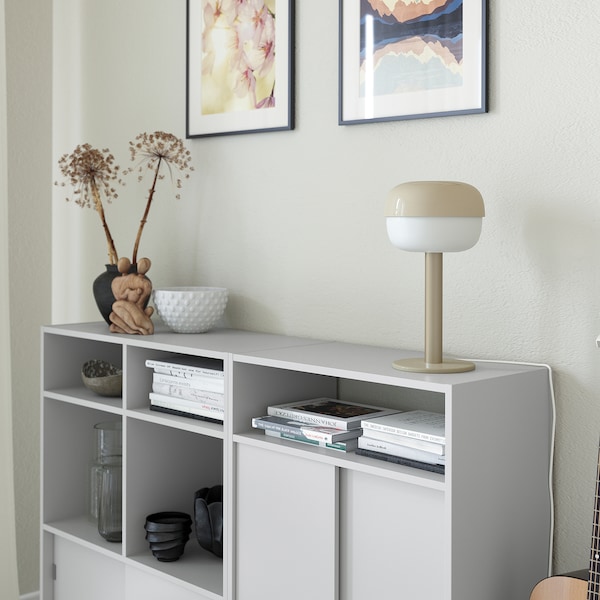 IKEA SPIKSMED cabinet combination, light gray, 53 7/8x12 5/8x38 in, Ikea Ireland | 5349BRWUY
