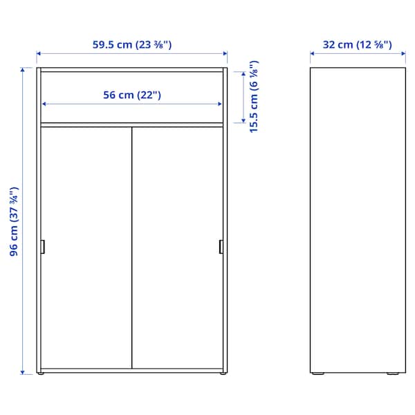 IKEA SPIKSMED cabinet, light gray, 23 3/8x37 3/4 in, Ikea Ireland | 8453RIUNT
