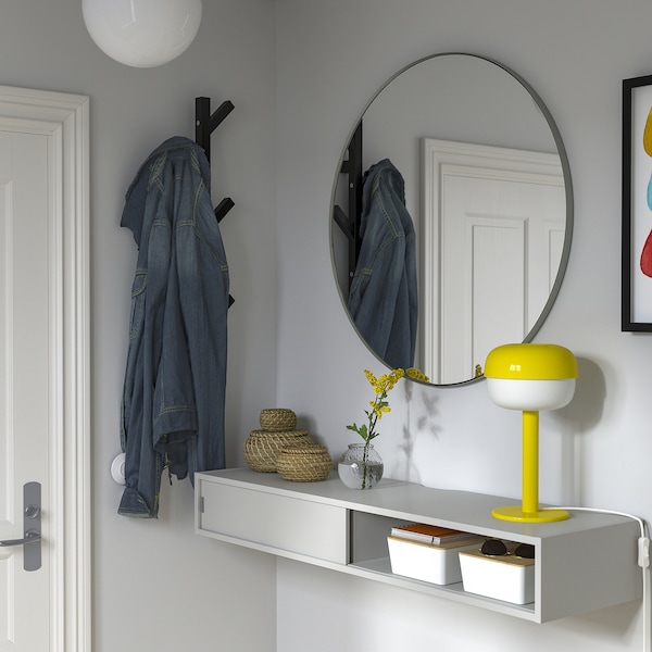 IKEA SPIKSMED media shelf, light gray, 46 1/8x12 5/8 in, Ikea Ireland | 0389SUOWR