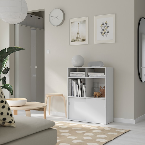 IKEA SPIKSMED open shelf unit, light gray, 30 3/8x38x12 5/8 in, Ikea Ireland | 9385CYPNJ