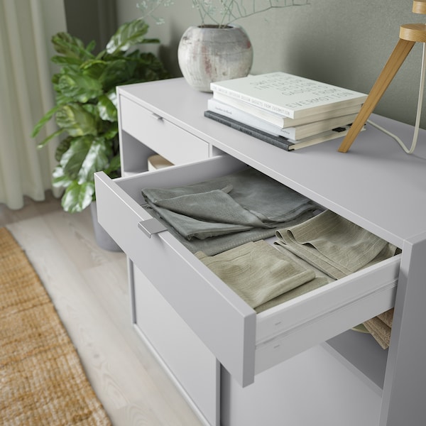 IKEA SPIKSMED sideboard, light gray, 38 1/4x15 3/4x31 1/4 in, Ikea Ireland | 4617TBMWN