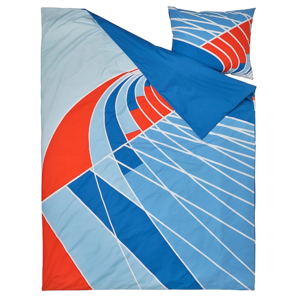 IKEA SPORTSLIG duvet cover and pillowcase(s), Twin Running Track, Ikea Ireland | 8413BSLWO
