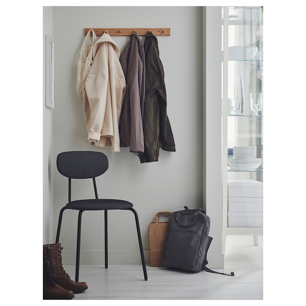 IKEA ÖSTANÖ chair Black Remmarn / Dark Gray, Ikea Ireland | 7036CGQRH