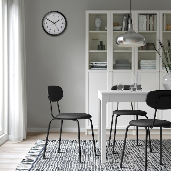 IKEA ÖSTANÖ chair Black Remmarn / Dark Gray, Ikea Ireland | 7036CGQRH