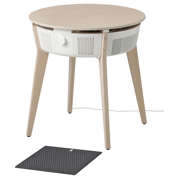IKEA STARKVIND table with air purifier Additional Gas Filter Stained Oak Veneer / White, Ikea Ireland | 3127FOWLT