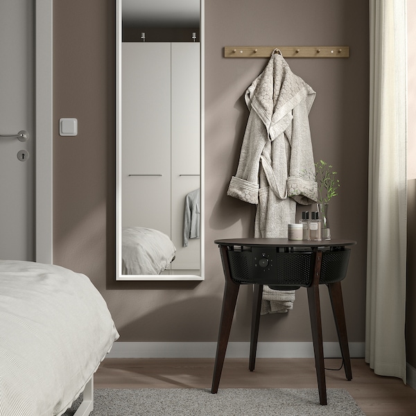 IKEA STARKVIND table with air purifier Additional Gas Filter Stained Oak Veneer / Dark Brown, Ikea Ireland | 5148WABTM