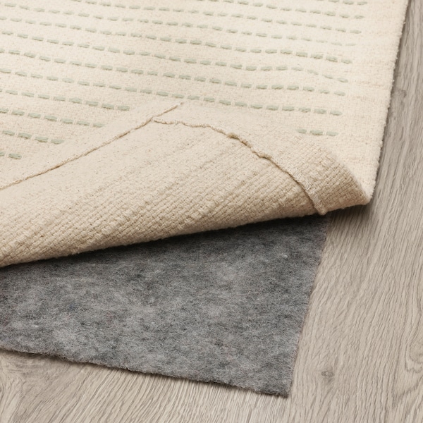 IKEA STARREKLINTE rug, flatwoven, 5'1 inx7'3 in Natural / Light Green, Ikea Ireland | 2346UNYWC