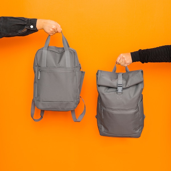 IKEA STARTTID backpack, gray, 10 ¾x4 ¼x22 in/5 gallon, Ikea Ireland | 8613NFTIZ