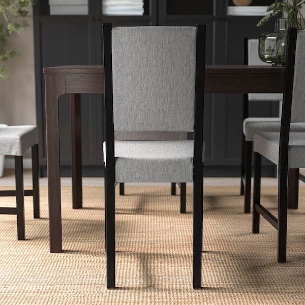 IKEA STEFAN chair Brown / Black / Knisa Gray / Beige, Ikea Ireland | 5307LQKRU