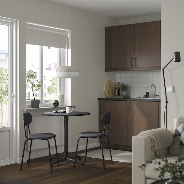 IKEA STENSELE / ÖSTANÖ table and 2 chairs, anthracite anthracite/Remmarn dark gray, 27 1/2 in, Ikea Ireland | 8175QOPTZ