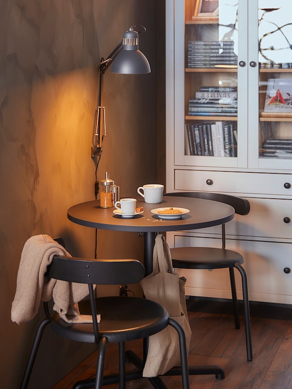 IKEA STENSELE table, anthracite/anthracite, 27 3/8 in, Ikea Ireland | 5178HZRYK