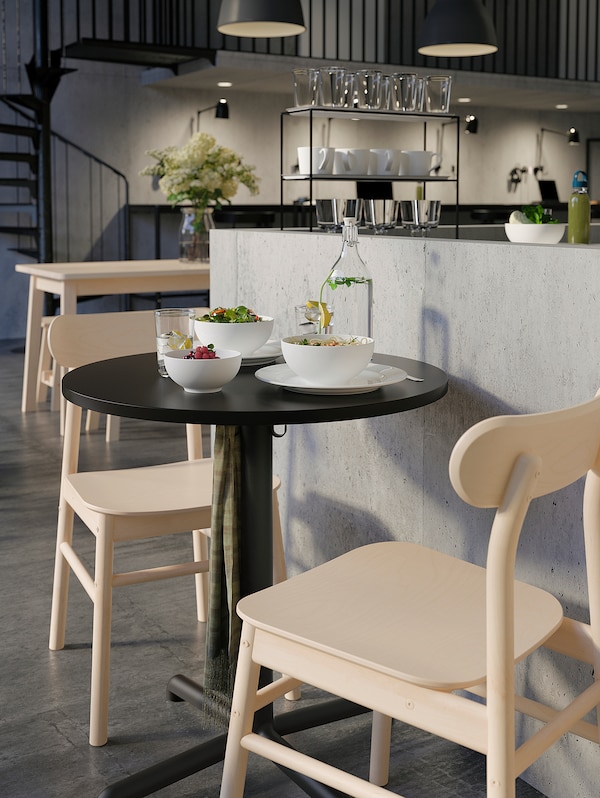 IKEA STENSELE table, anthracite/anthracite, 27 3/8 in, Ikea Ireland | 5178HZRYK