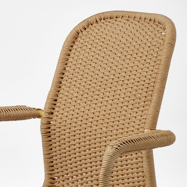 IKEA STIGBYGEL swivel chair with armrests Brown / Black, Ikea Ireland | 1438JPALB