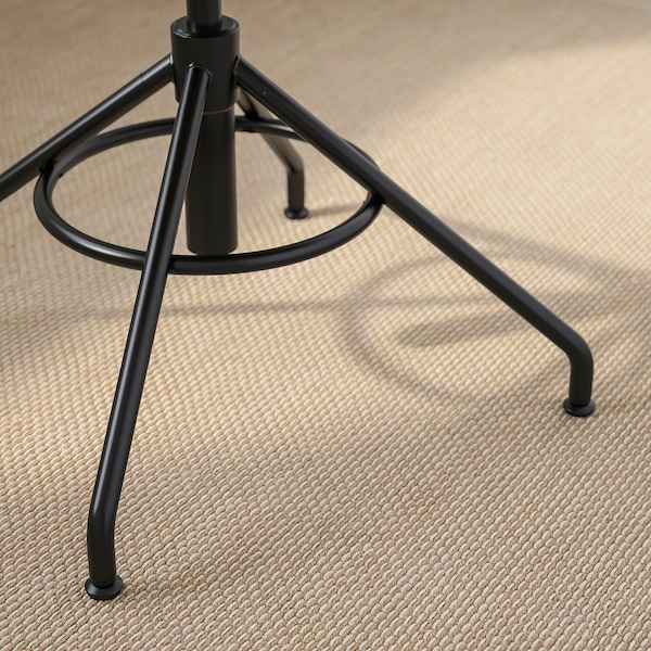 IKEA STIGBYGEL swivel chair with armrests Brown / Black, Ikea Ireland | 1438JPALB