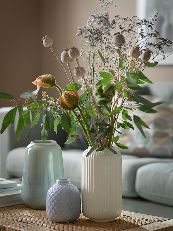 IKEA STILREN vase, 8 ¾ in White, Ikea Ireland | 5034CFVAG
