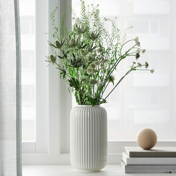 IKEA STILREN vase, 8 ¾ in White, Ikea Ireland | 5034CFVAG