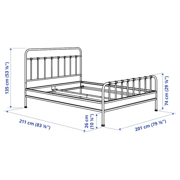 IKEA STJÄRNÖ bed frame, King White, Ikea Ireland | 3904RQFUM