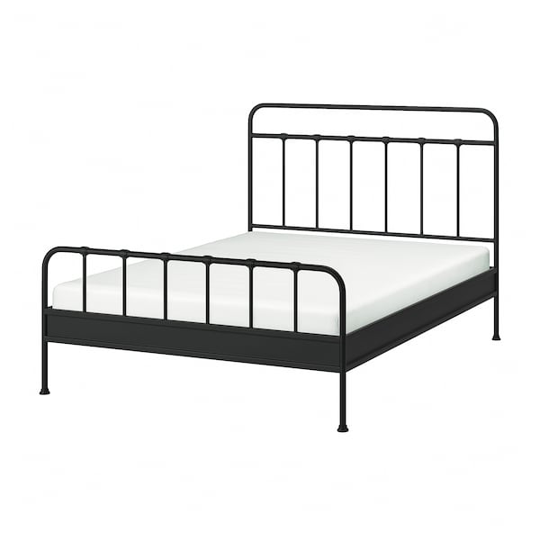 IKEA STJÄRNÖ bed frame, Queen Anthracite / Luröy, Ikea Ireland | 1058HYTAF