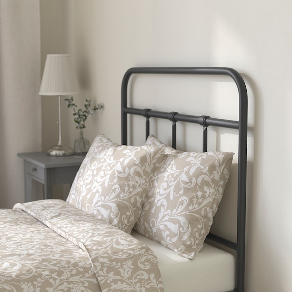 IKEA STJÄRNÖ bed frame, Twin Anthracite / Lönset, Ikea Ireland | 6807OYSNW