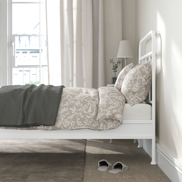 IKEA STJÄRNÖ bed frame, Twin White / Luröy, Ikea Ireland | 0348GOMZA