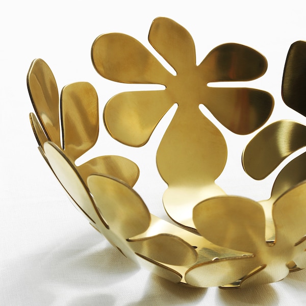 IKEA STOCKHOLM bowl, gold, 8 in, Ikea Ireland | 6247AZDBH