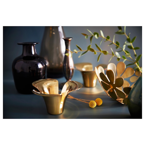 IKEA STOCKHOLM bowl, gold, 8 in, Ikea Ireland | 6247AZDBH