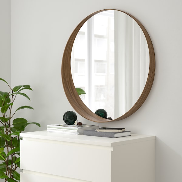 IKEA STOCKHOLM mirror, 31 1/2 in Walnut Veneer, Ikea Ireland | 7286OVECW