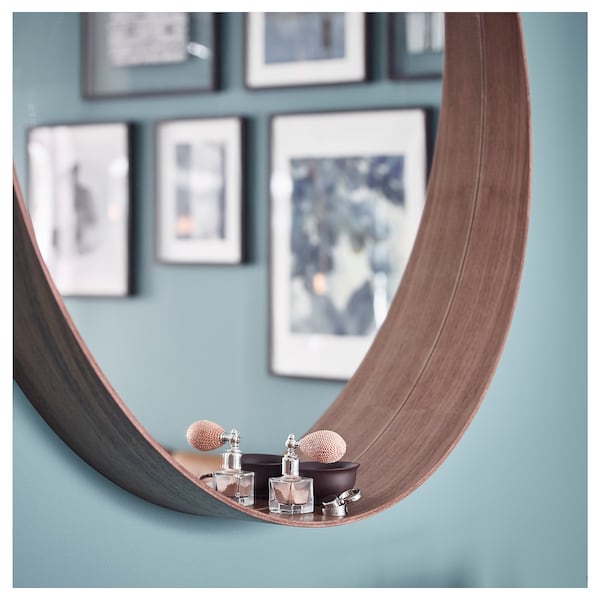 IKEA STOCKHOLM mirror, walnut veneer, 23 5/8 in, Ikea Ireland | 4983TEHOI