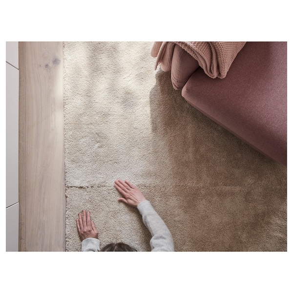 IKEA STOENSE Rug, low pile, 5 ' 7 inx7 ' 10 in Off White, Ikea Ireland | 6038ASWVI