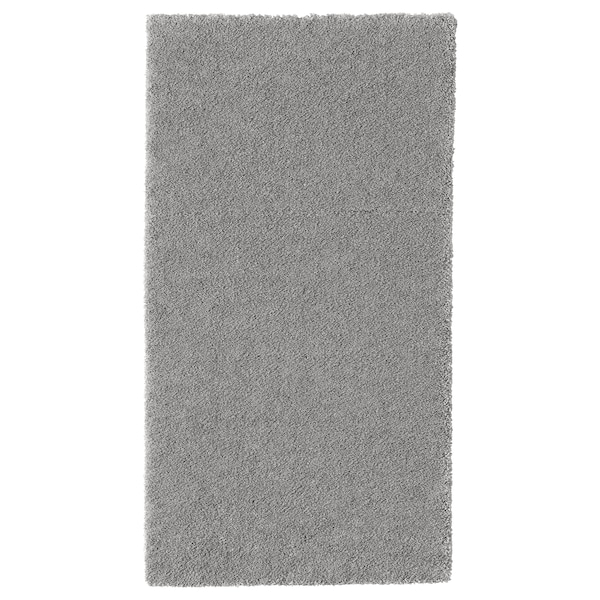 IKEA STOENSE Rug, low pile, medium gray, Length: 4 \' 11 in, Ikea Ireland | 4826FNASW