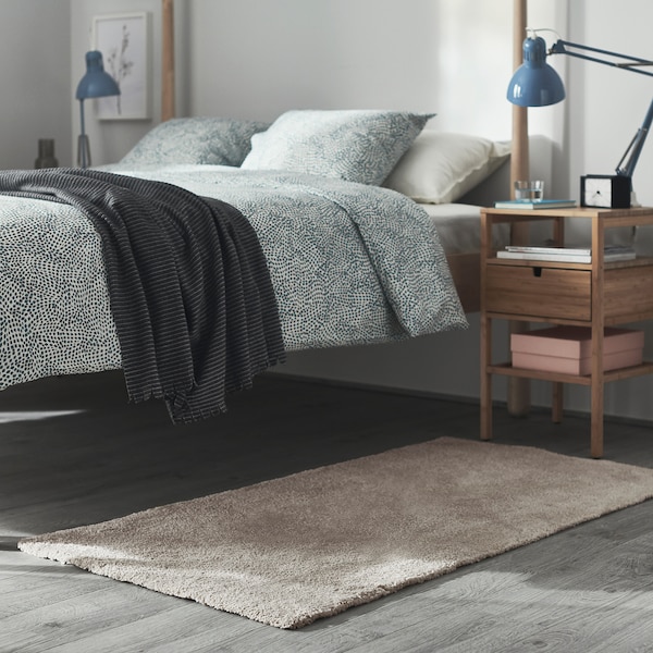 IKEA STOENSE Rug, low pile, off-white, Length: 4 ' 11 in, Ikea Ireland | 3695VOBHS