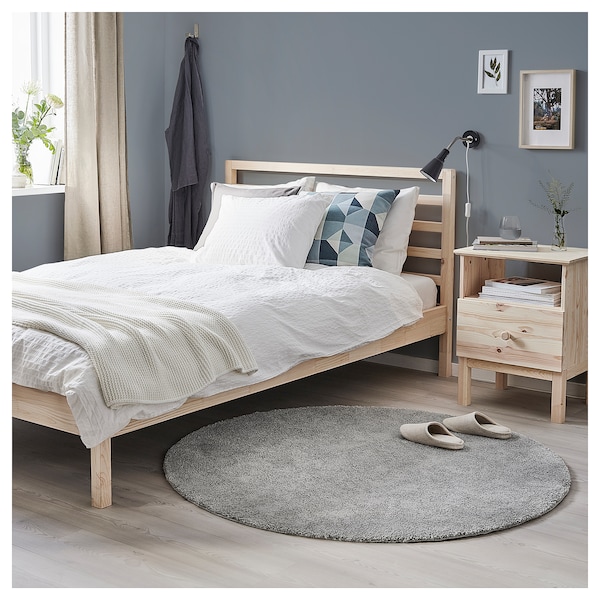 IKEA STOENSE rug, medium gray, 4'3 in Medium Gray, Ikea Ireland | 3056NGTYS