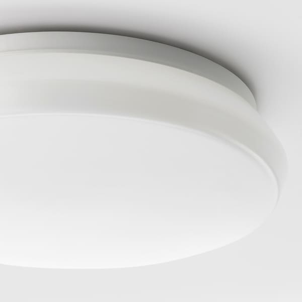 IKEA STOFTMOLN LED ceiling/wall lamp, smart wireless dimmable/warm white white, 10 in, Ikea Ireland | 3809LCVIQ