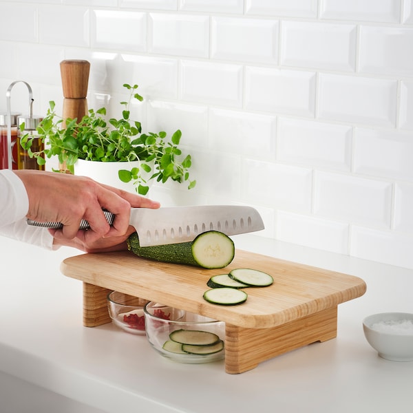 IKEA STOLTHET cutting board, bamboo, 13 ¾x8 ¾ in, Ikea Ireland | 5814QDLRC