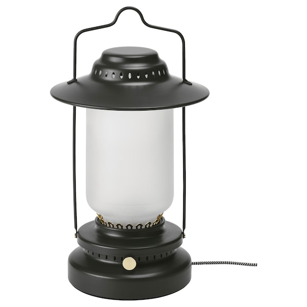 IKEA STORHAGA LED table lamp, dimmable outdoor, black, 14 in, Ikea Ireland | 5679UJVYO