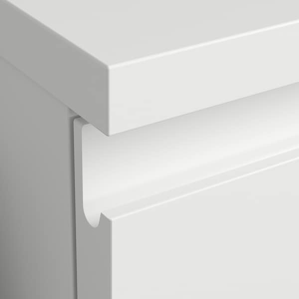 IKEA STORKLINTA bedside table, white/with 2 drawers, 19 5/8x18 7/8x20 7/8 in, Ikea Ireland | 3684UCEMH